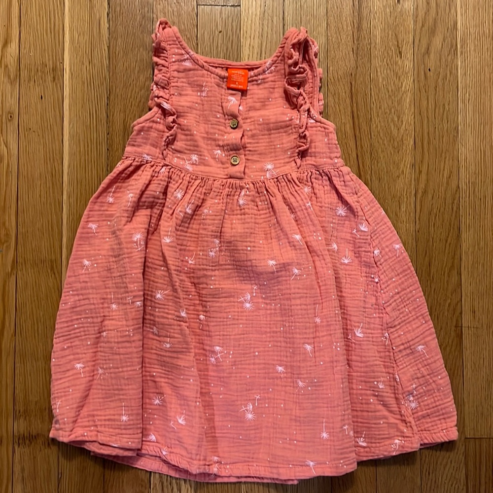 Joe Fresh ruffle summer sleeveless dress